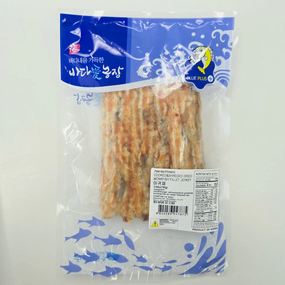 金山 安康鱼干片 160g